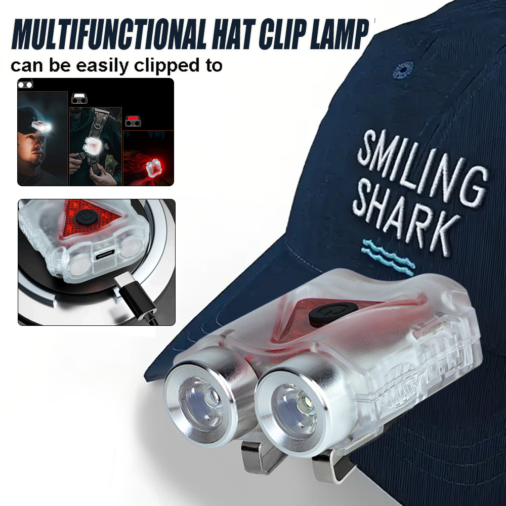 Headlamp - Rechargeable Hands-Free Led Headlamp,Waterproof Keychain Magnet