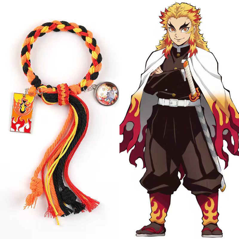 Paracord Bracelet - Demon Slayer Bracelet Tanjiro Shinobu Tokito