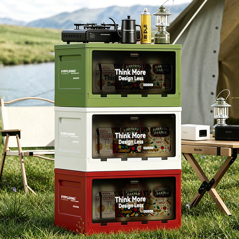 Outdoor Camping Bin - Large-capacity storage box, outdoor sub-box, trunk