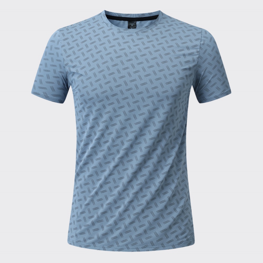 Outdoor Camping Logo - Summer Men's Print Compression T-shirt Short