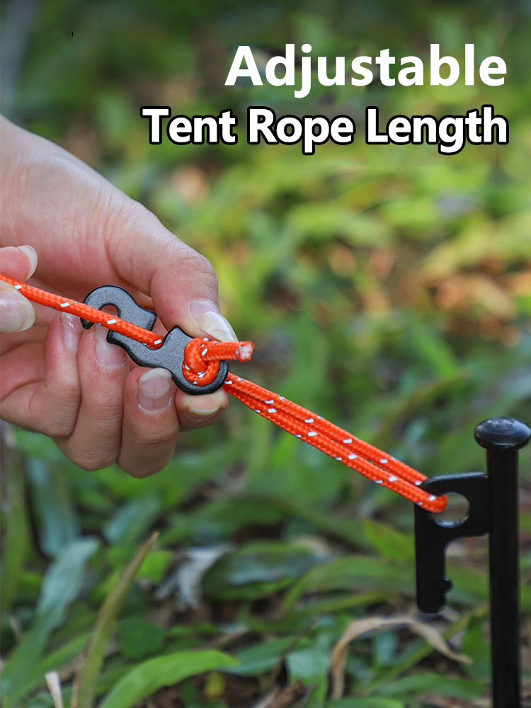 5/10pcs Adjustable Tent Rope B - огляд і ціна Outdoor Camping Extension Cord