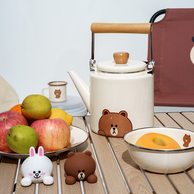 LINE FRIENDS Brown Cony Sally  - огляд і ціна Outdoor Camping Korea