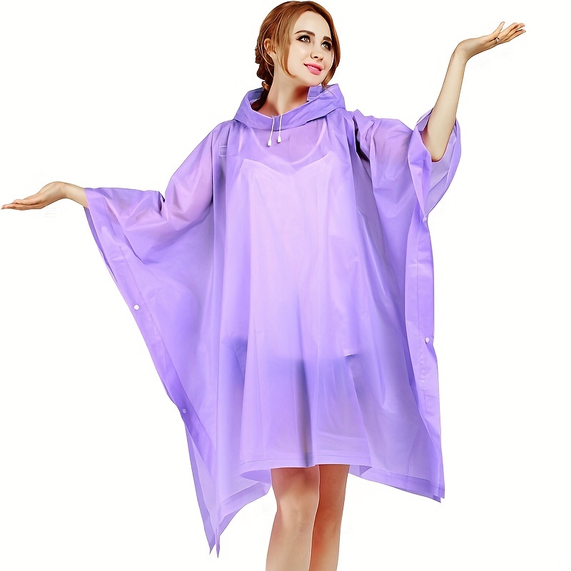 Rain Ponchos For Adults Pouch  - огляд і ціна Camping Outdoor Clothing