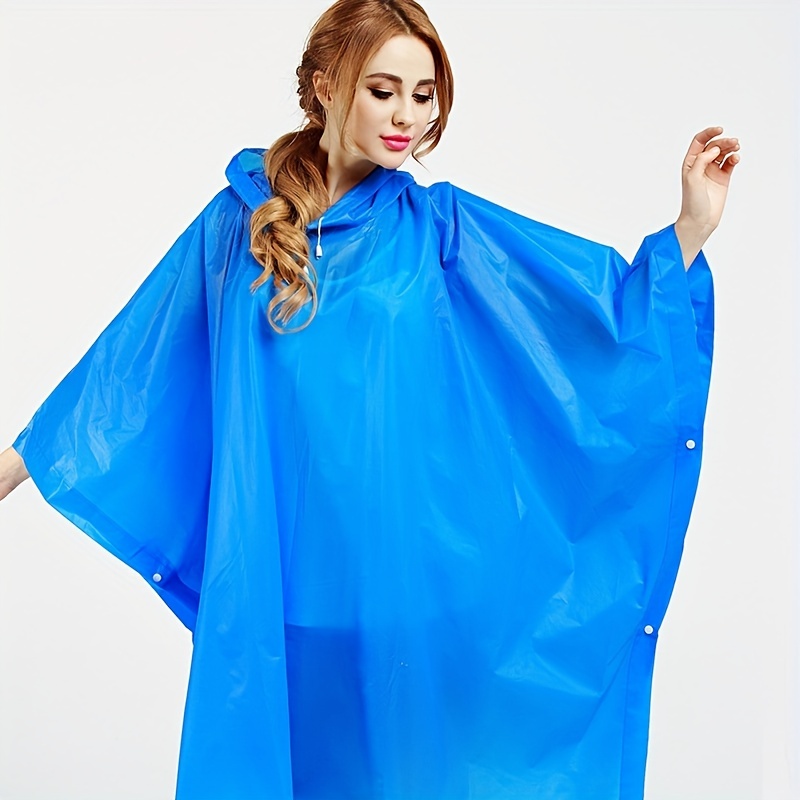 Rain Ponchos For Adults Pouch  - огляд і ціна Camping Outdoor Clothing