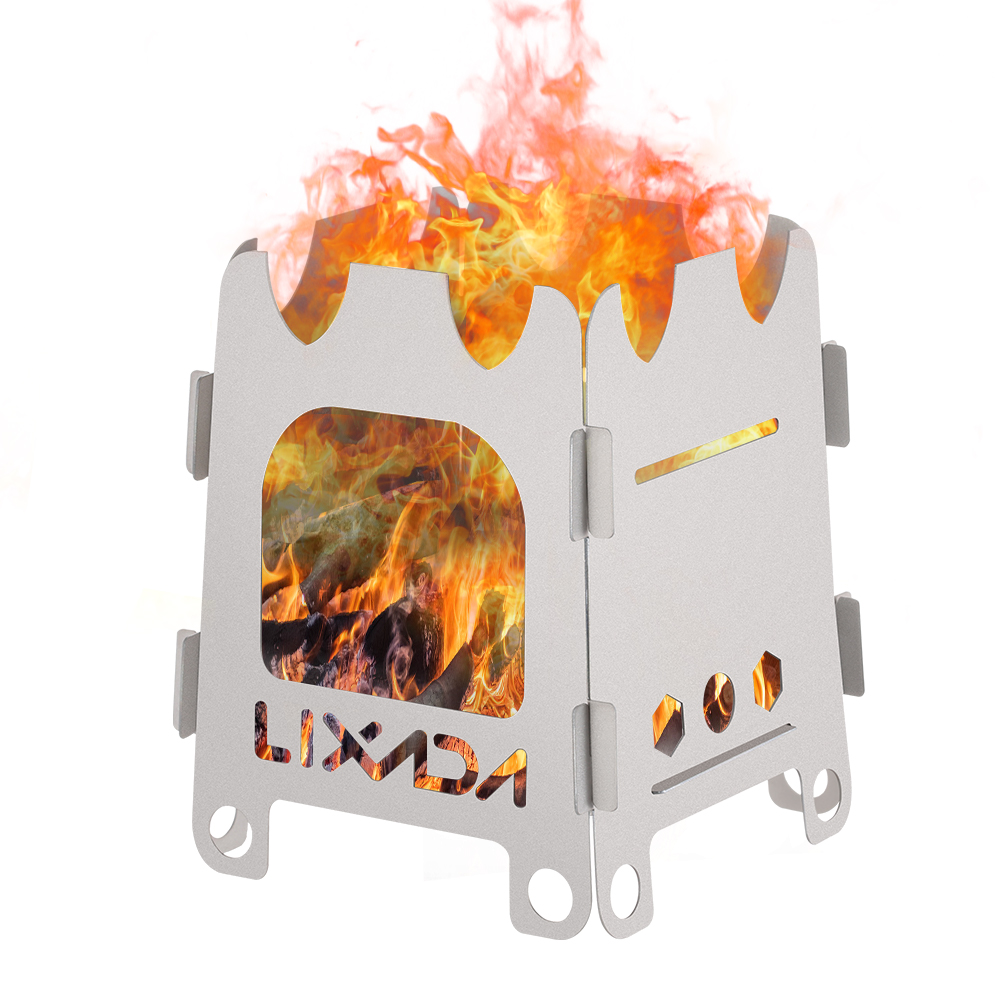 Lixada Titanium/Stainless stee - огляд і ціна Outdoor Camping Stove Wood