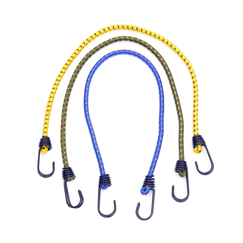 60cm Bungee Cord Elastic Rubbe - огляд і ціна Outdoor Camping Extension Cord