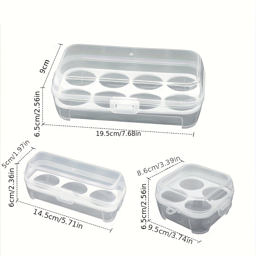 1Pc Kitchen Portable Egg Holde - огляд і ціна Outdoor Camping Bin