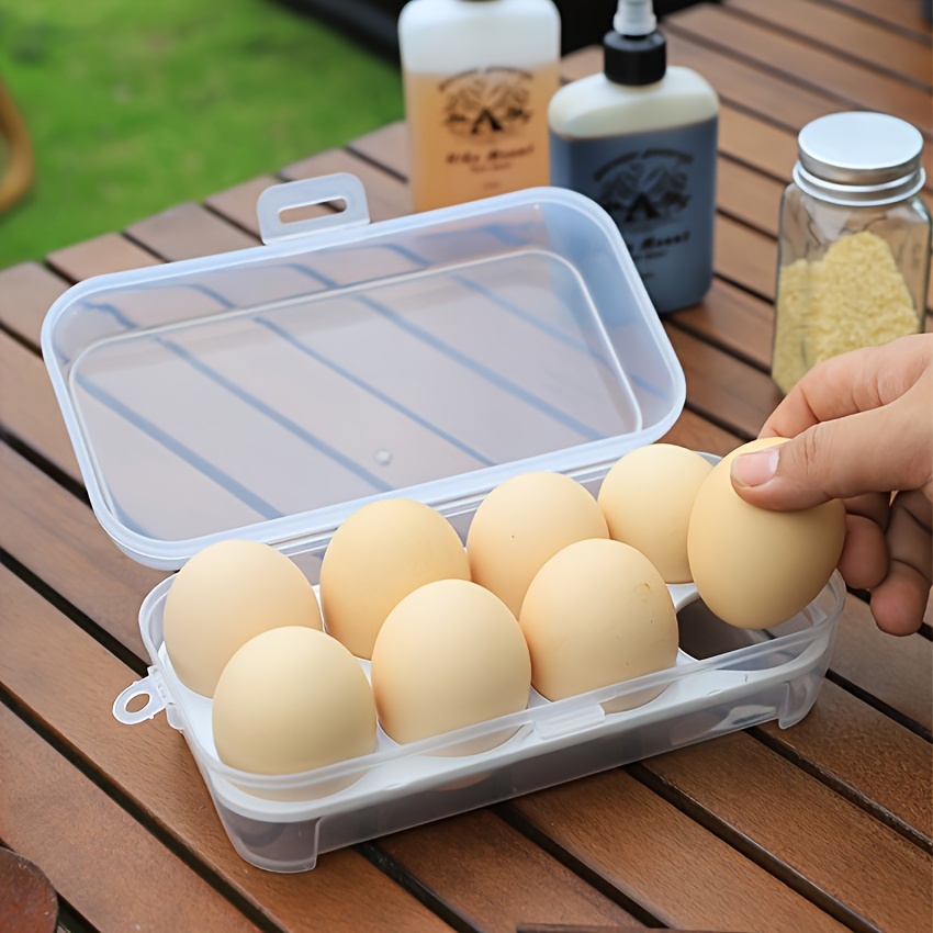 1Pc Kitchen Portable Egg Holde - огляд і ціна Outdoor Camping Bin
