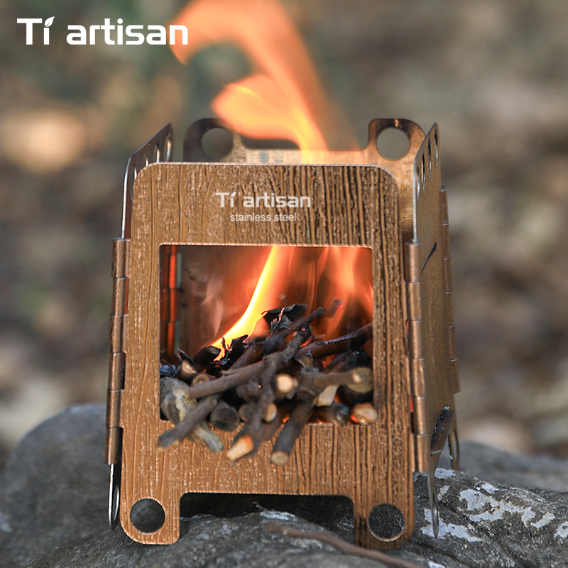 Tiartisan Stainless Steel Camp - огляд і ціна Outdoor Camping Stove Wood