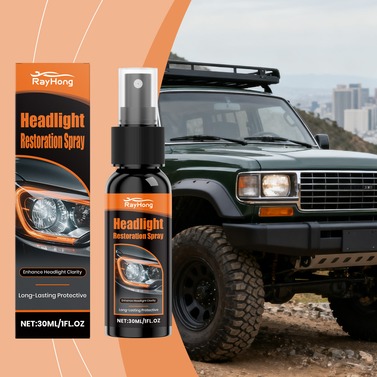30ml Headlight Restoration Spr - огляд і ціна Headlamp