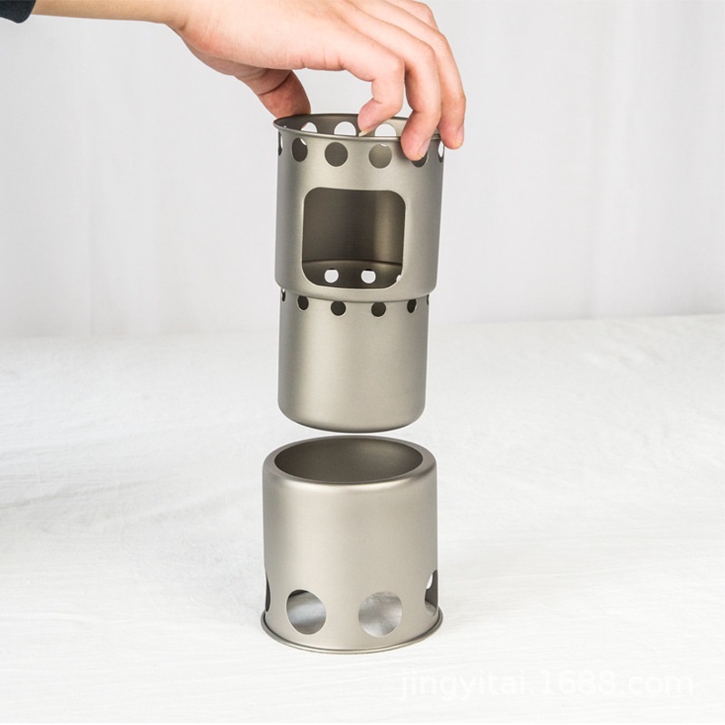 Camping Small Titanium Wood St - огляд і ціна Outdoor Camping Stove Wood