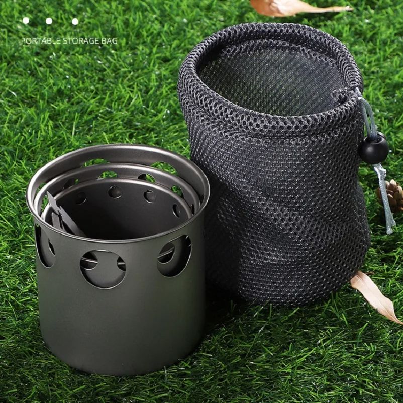 Camping Small Titanium Wood St - огляд і ціна Outdoor Camping Stove Wood
