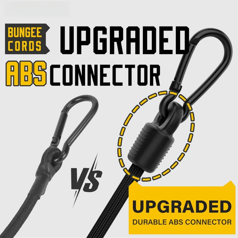 1-6PCS Adjustable Bungee Cord  - огляд і ціна Outdoor Camping Extension Cord