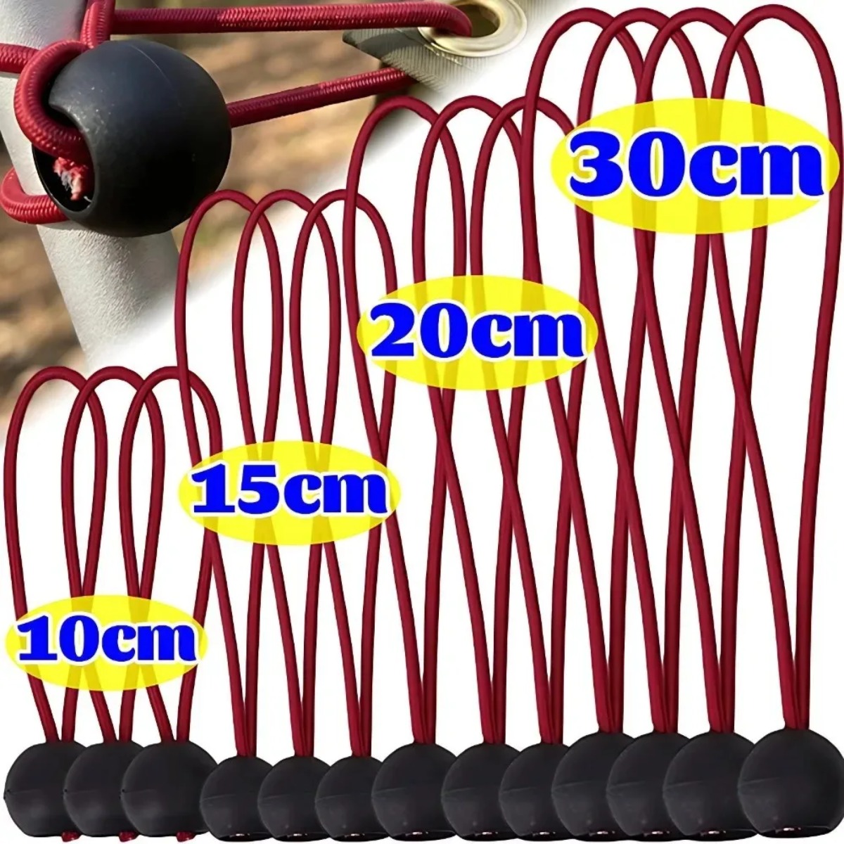 Multifunctional Bungee Cord Te - огляд і ціна Outdoor Camping Extension Cord