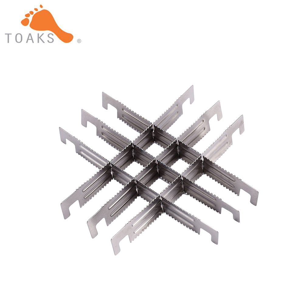 2/4/6pcs TOAKS Outdoor Titaniu - огляд і ціна Outdoor Camping Stove Wood
