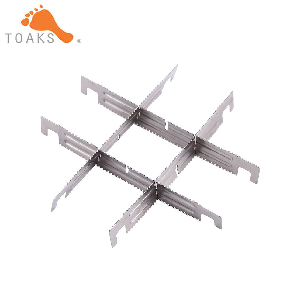 2/4/6pcs TOAKS Outdoor Titaniu - огляд і ціна Outdoor Camping Stove Wood