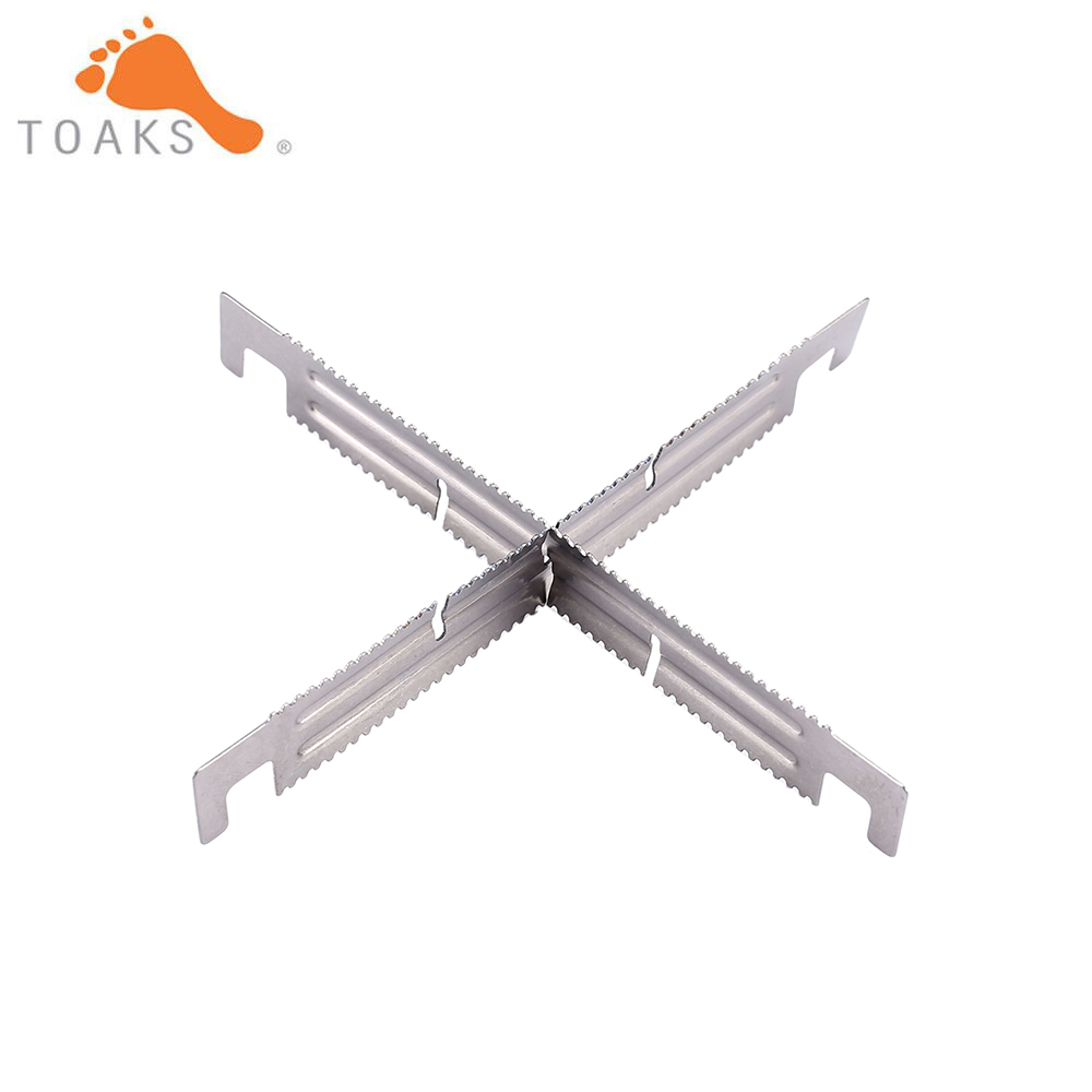 2/4/6pcs TOAKS Outdoor Titaniu - огляд і ціна Outdoor Camping Stove Wood