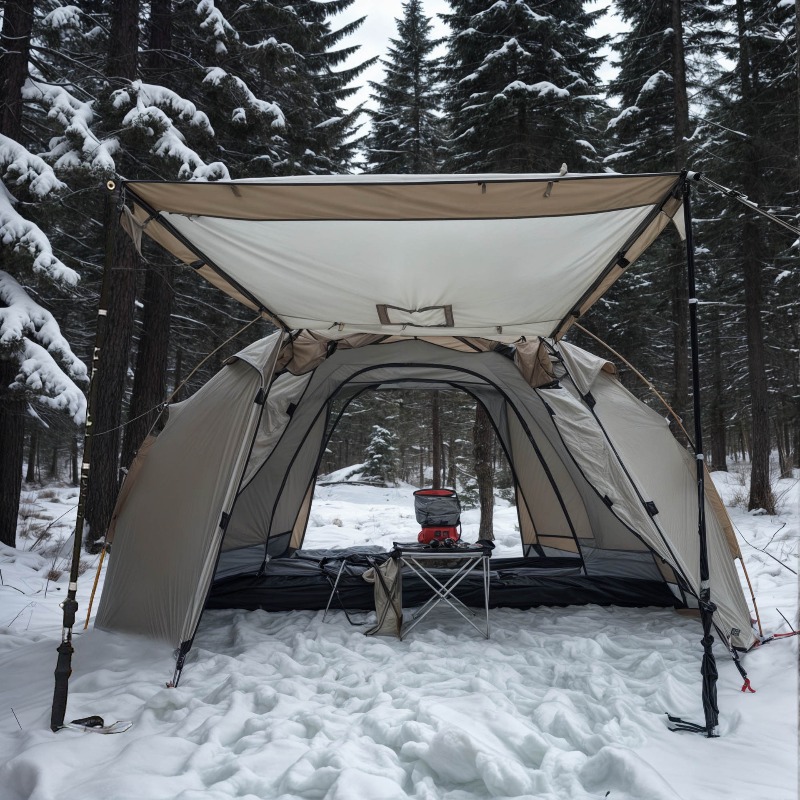 Outdoor Fireproof Hot Tent 2 P - огляд і ціна Outdoor Camping Dome