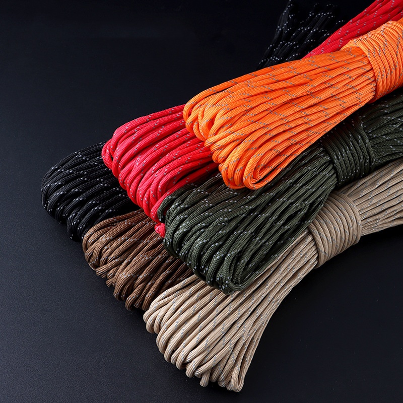 Reflective Paracord 550 Milita - огляд і ціна Outdoor Camping Extension Cord