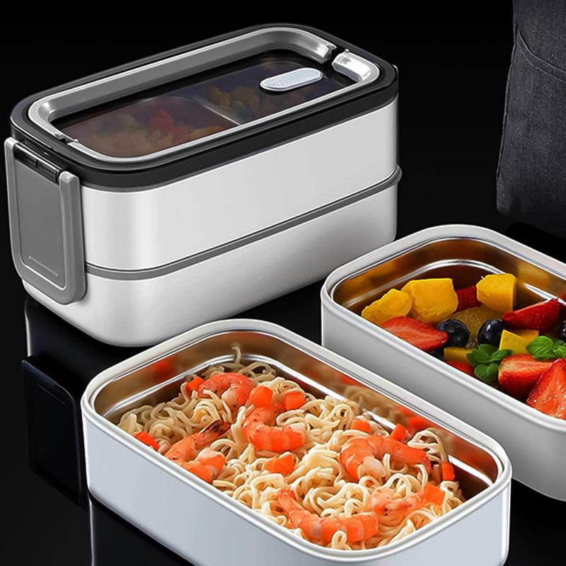 Thermal Lunch Box 2-Layer Meal - огляд і ціна Outdoor Camping Meals