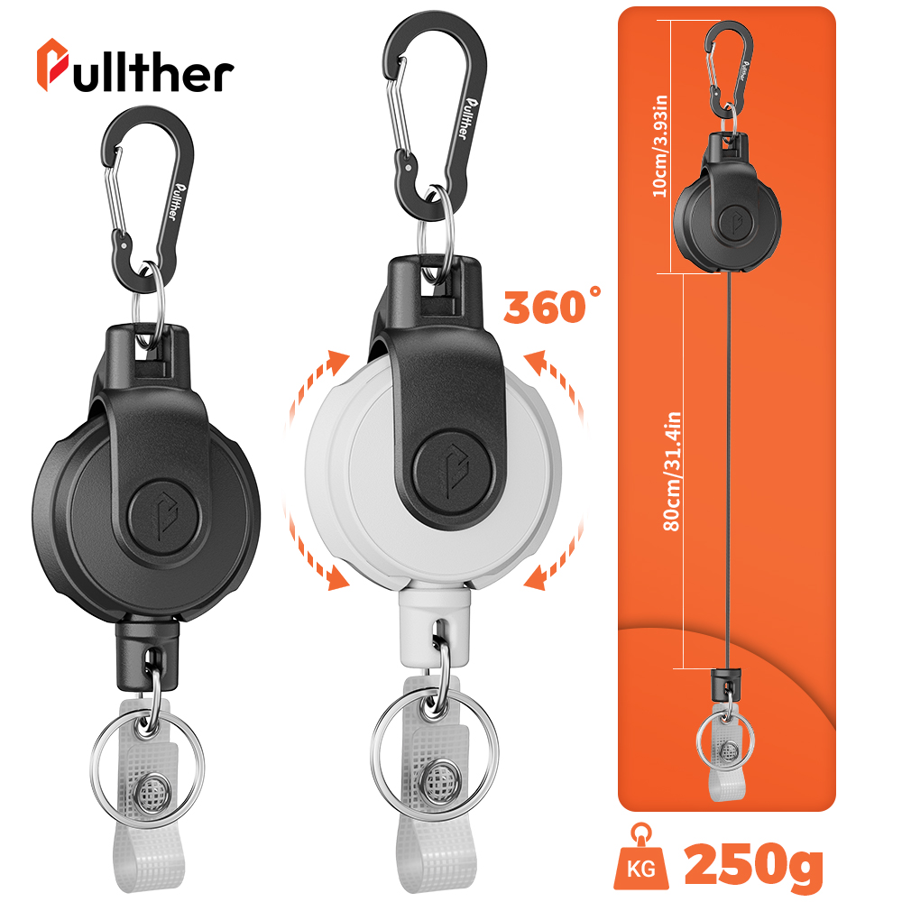 Retractable Key‌ Chain for man - огляд і ціна Outdoor Camping Logo