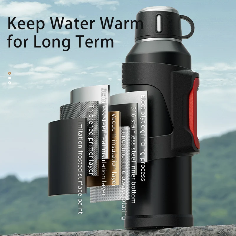 Stainless Steel Insulated Jug  - огляд і ціна Outdoor Camping Water Filter