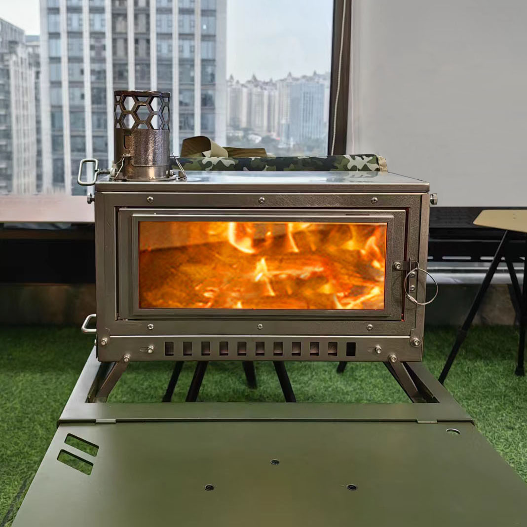 Firewood Stove Tent Stove Fold - огляд і ціна Outdoor Camping Stove Wood