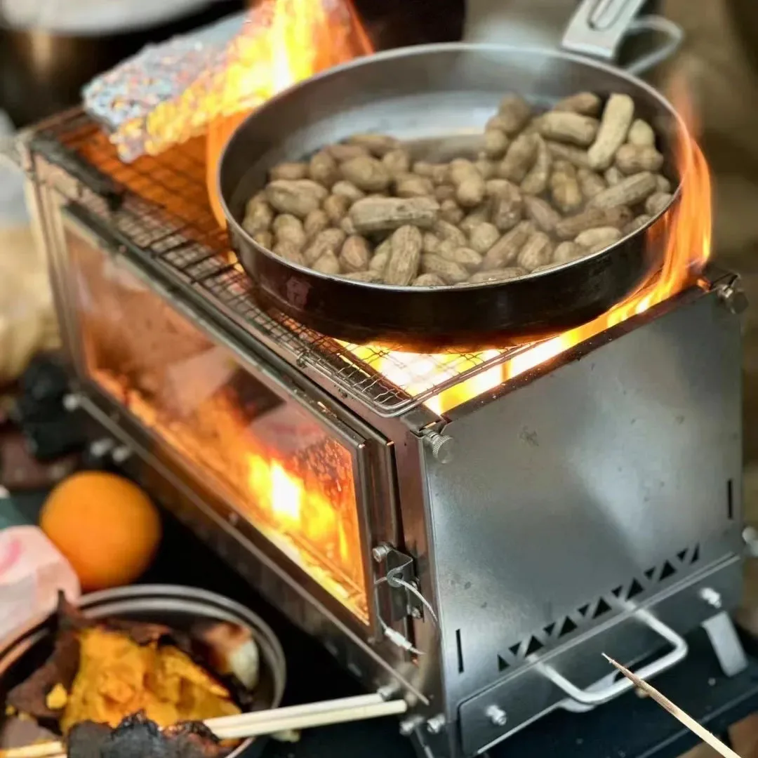 Firewood Stove Tent Stove Fold - огляд і ціна Outdoor Camping Stove Wood