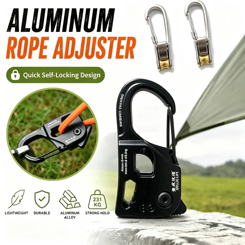 Aluminum Alloy Tent Rope Tensi - огляд і ціна Outdoor Camping Extension Cord