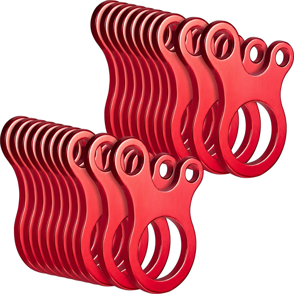 5/20pcs Tent Rope Buckles 3 Ho - огляд і ціна Outdoor Camping Extension Cord