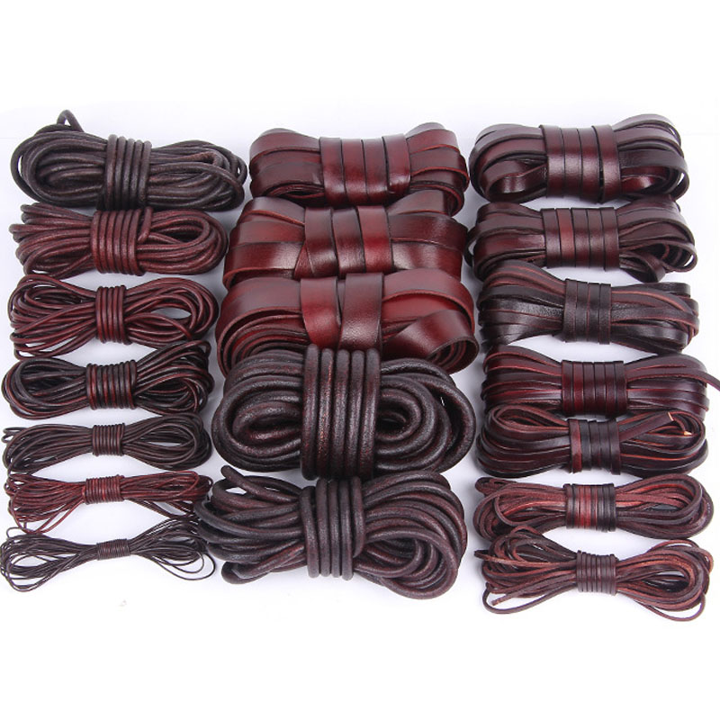 2Meter 1-20mm Retro Genuine Le - огляд і ціна Paracord Bracelet