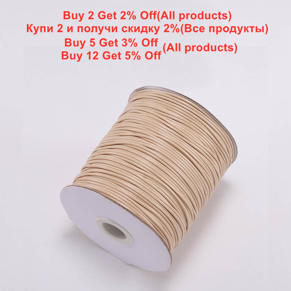 10M/Lot 0.5-2.5mm Leather Line - огляд і ціна Paracord Bracelet