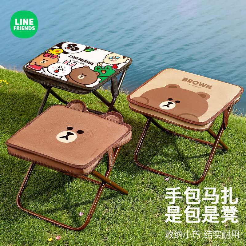 LINE FRIENDS Brown Cony Sally  - огляд і ціна Outdoor Camping Korea