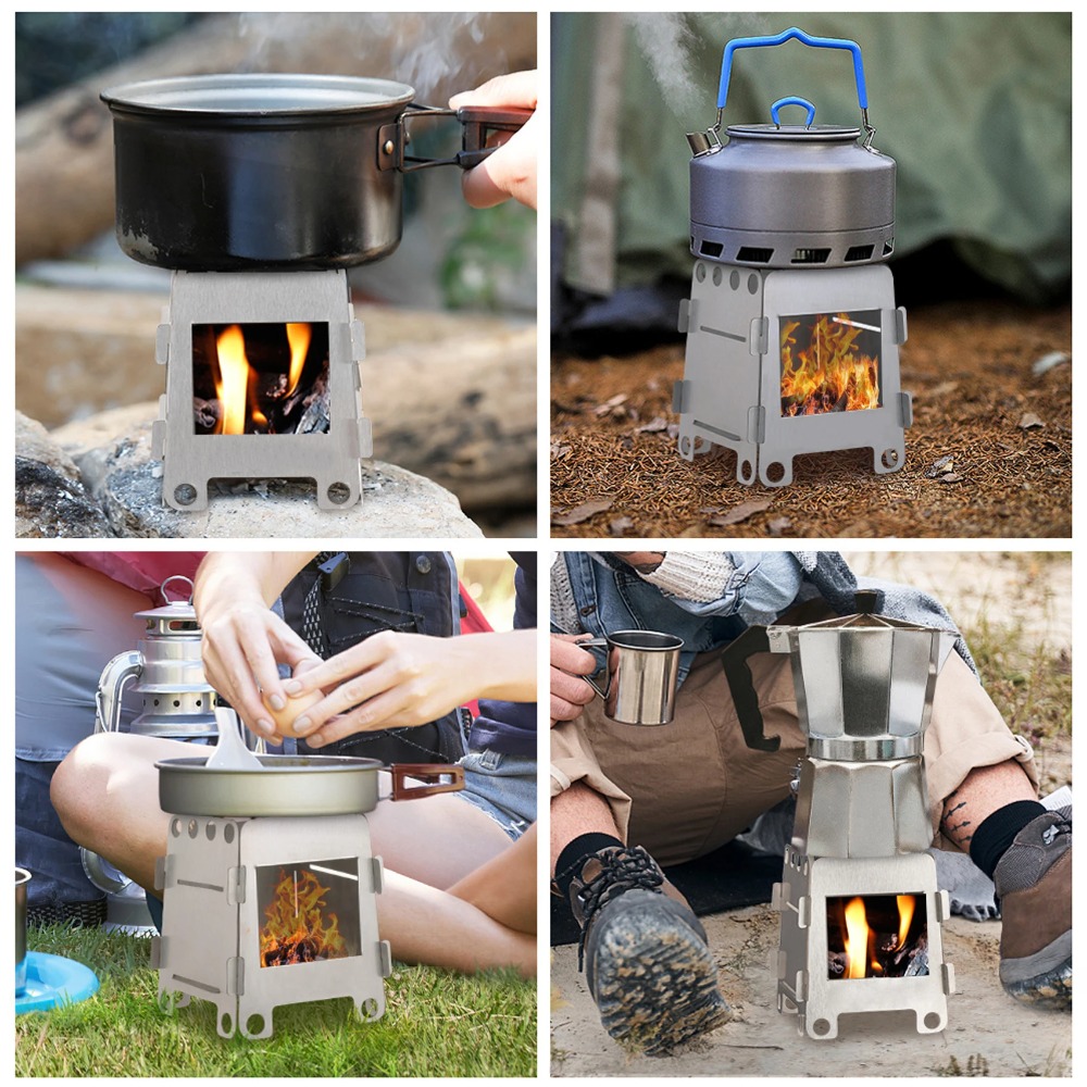 Camping Furnace Wood Stove Alc - огляд і ціна Outdoor Camping Stove Wood
