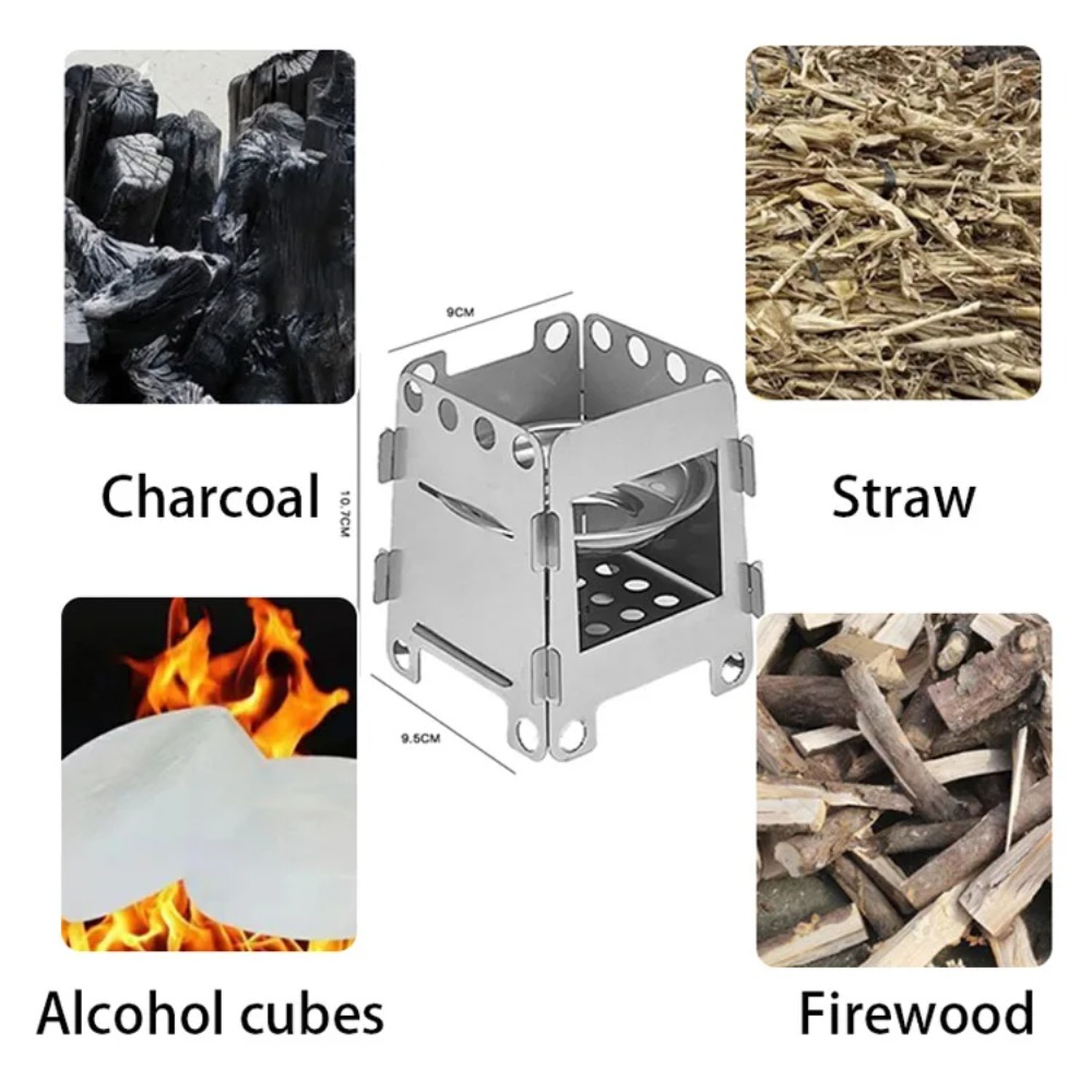 Camping Furnace Wood Stove Alc - огляд і ціна Outdoor Camping Stove Wood