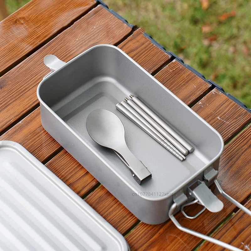 Outdoor Pure Titanium Square L - огляд і ціна Outdoor Camping Meals