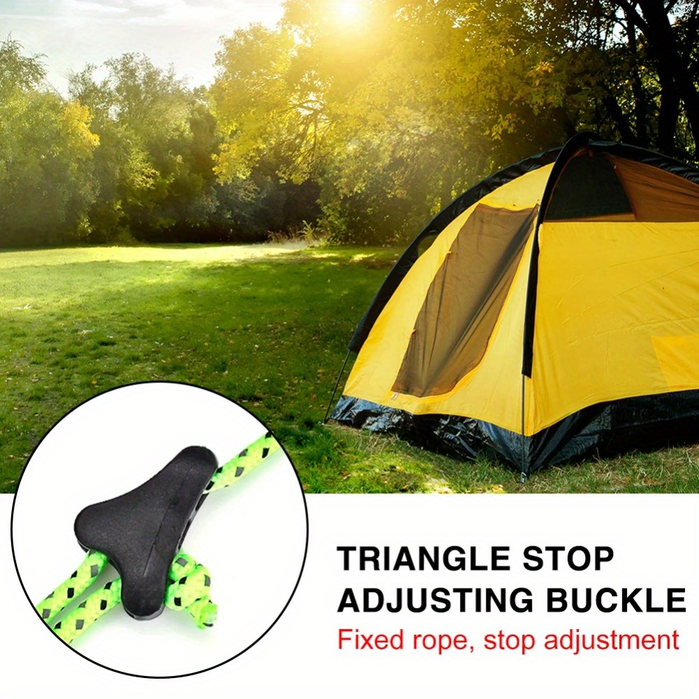 10pcs Camping Tent Rope Buckle - огляд і ціна Outdoor Camping Extension Cord