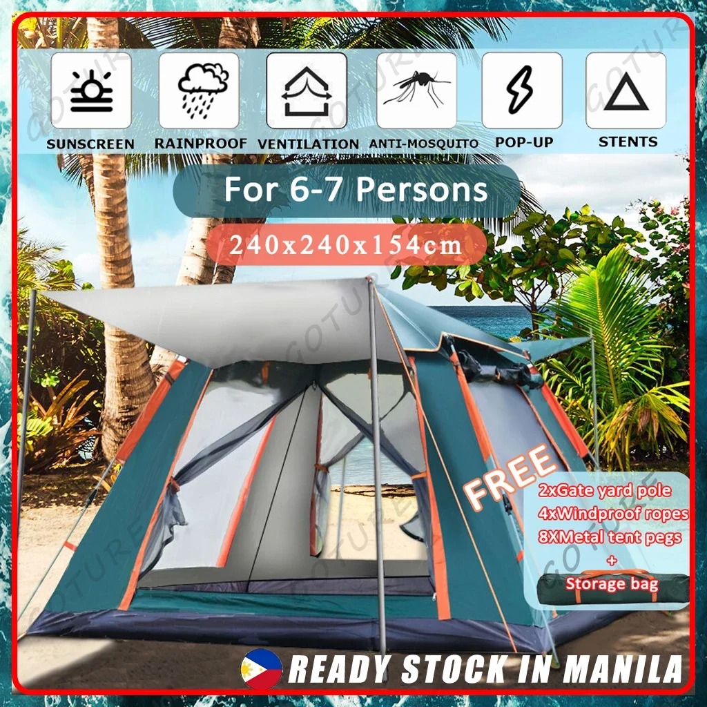 Goture Waterproof Automatic Te - огляд і ціна Outdoor Camping Dome