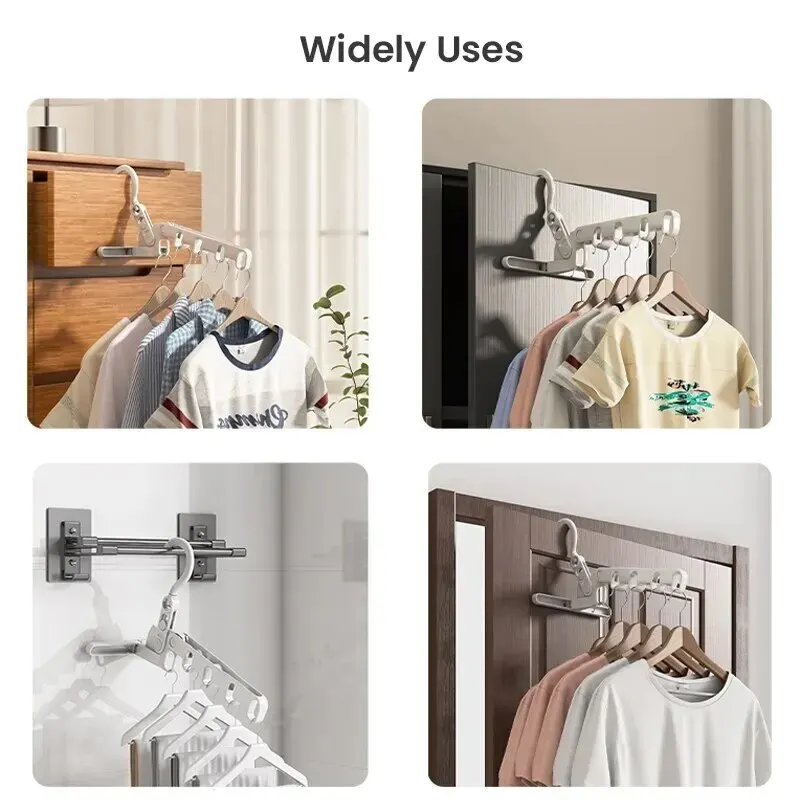 5-Hole Portable Clothes Hanger - огляд і ціна Camping Outdoor Clothing