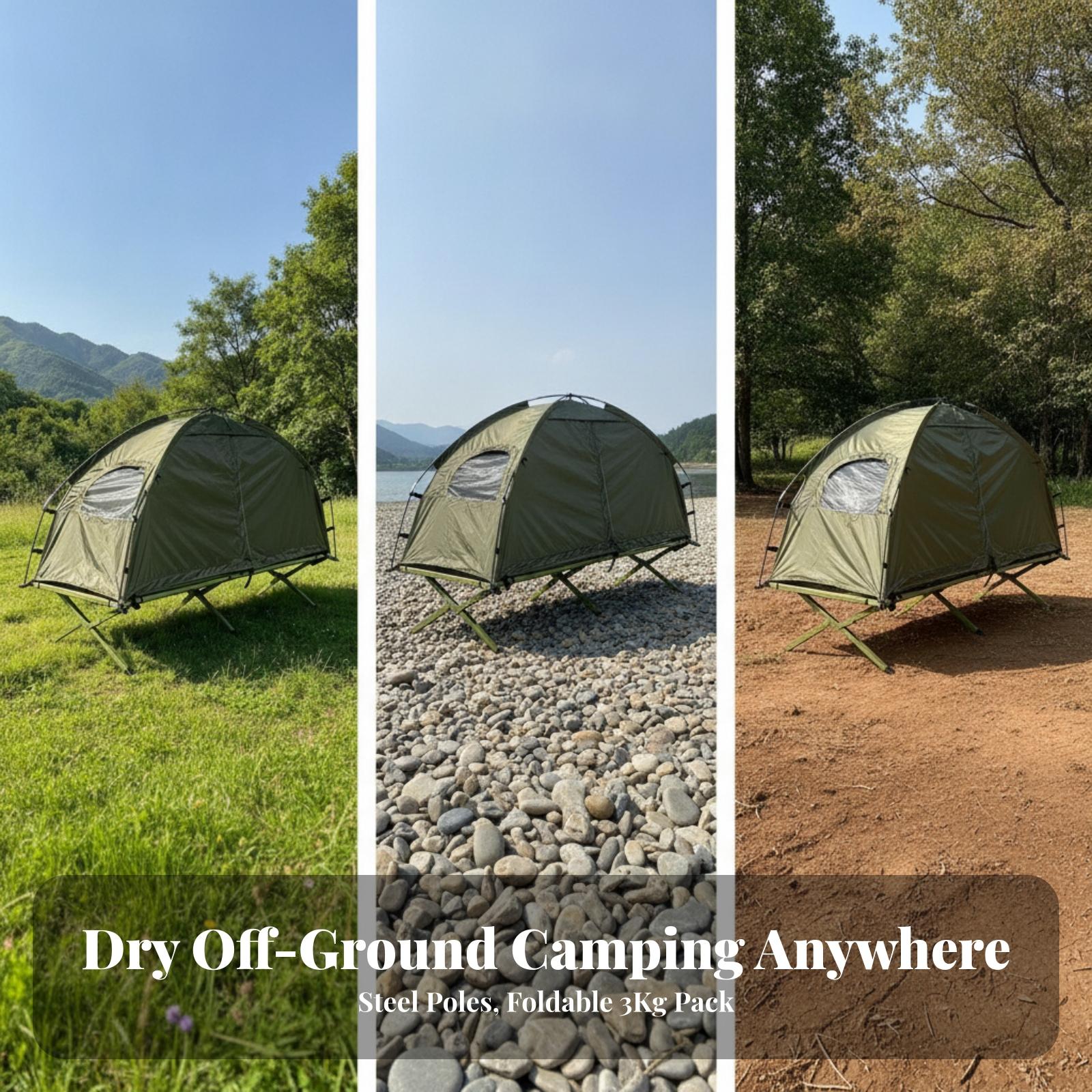 Compact Outdoor Cot Shelter Te - огляд і ціна Outdoor Camping Guy