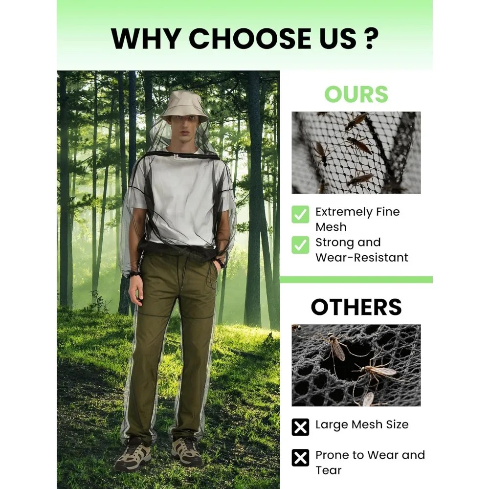 Outdoor Mosquito Protection Su - огляд і ціна Outdoor Camping Jacket