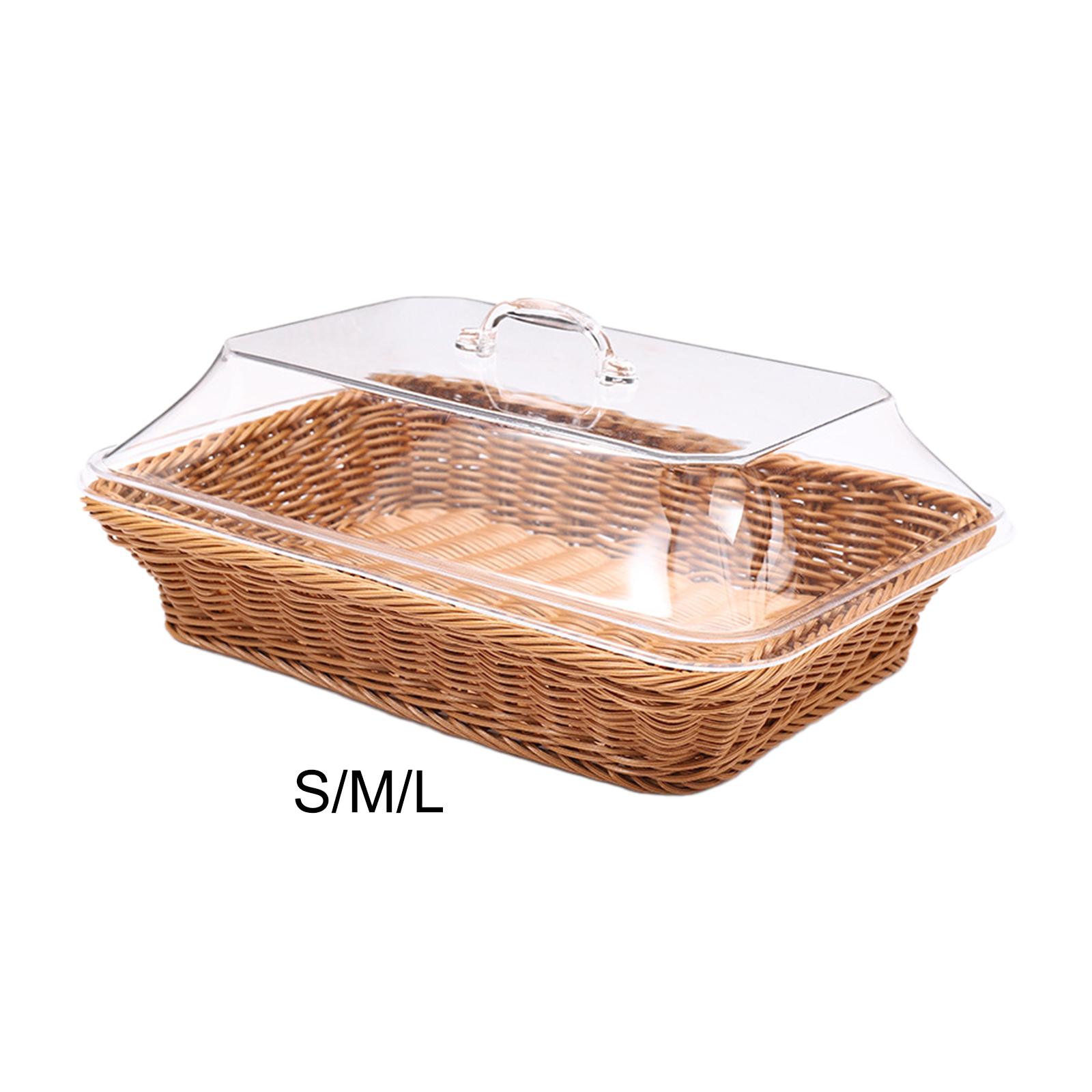 Woven Bread Basket with Lid Me - огляд і ціна Outdoor Camping Meals