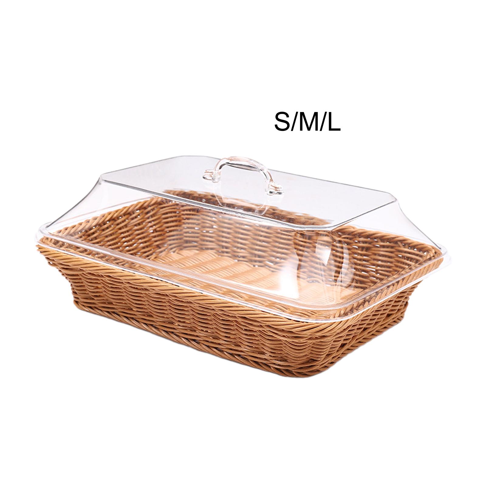 Woven Bread Basket with Lid Me - огляд і ціна Outdoor Camping Meals