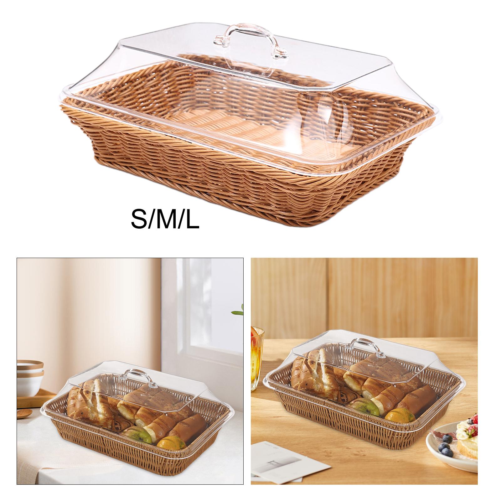 Woven Bread Basket with Lid Me - огляд і ціна Outdoor Camping Meals