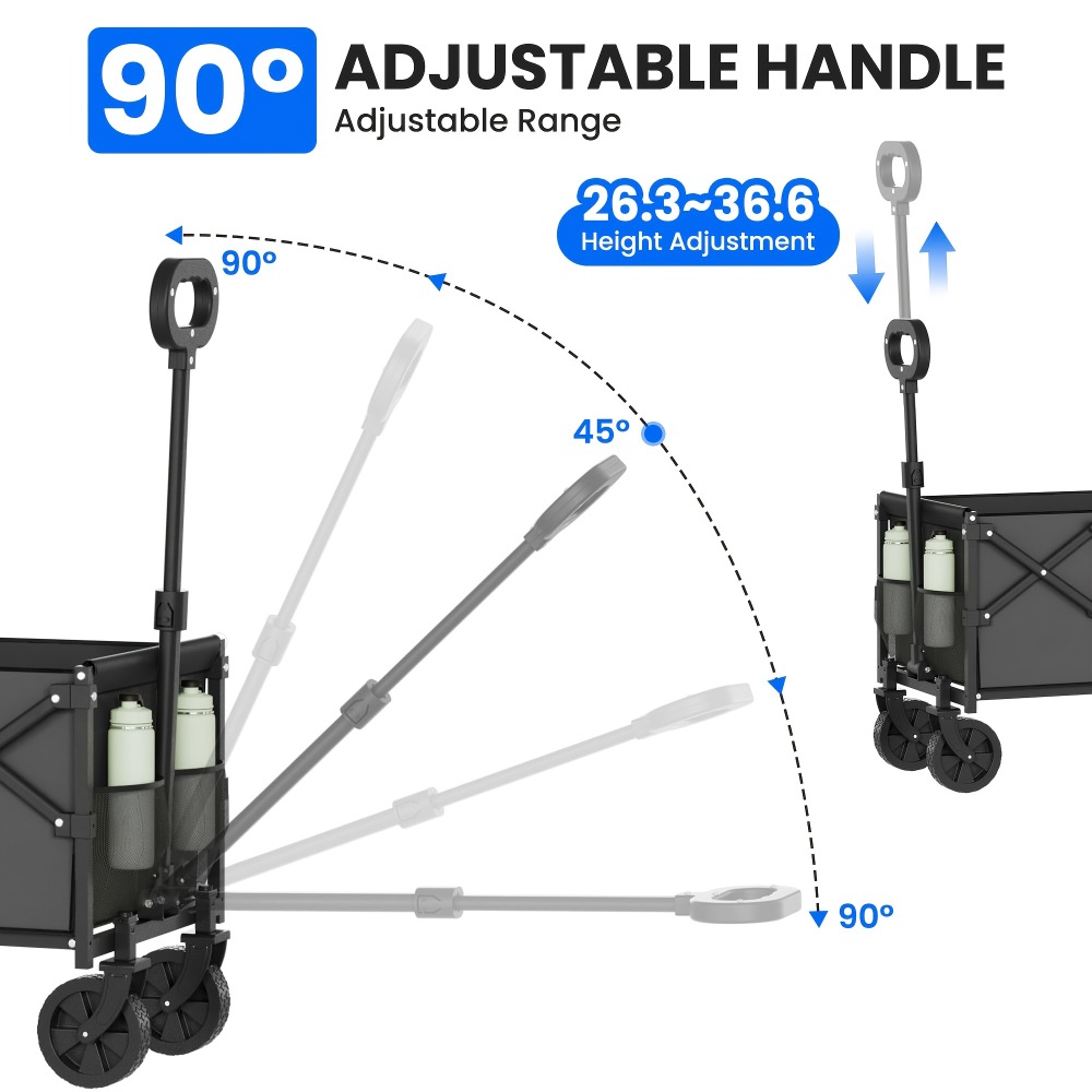Folding Garden Cart 360 lbs Ca - огляд і ціна Outdoor Y Camping
