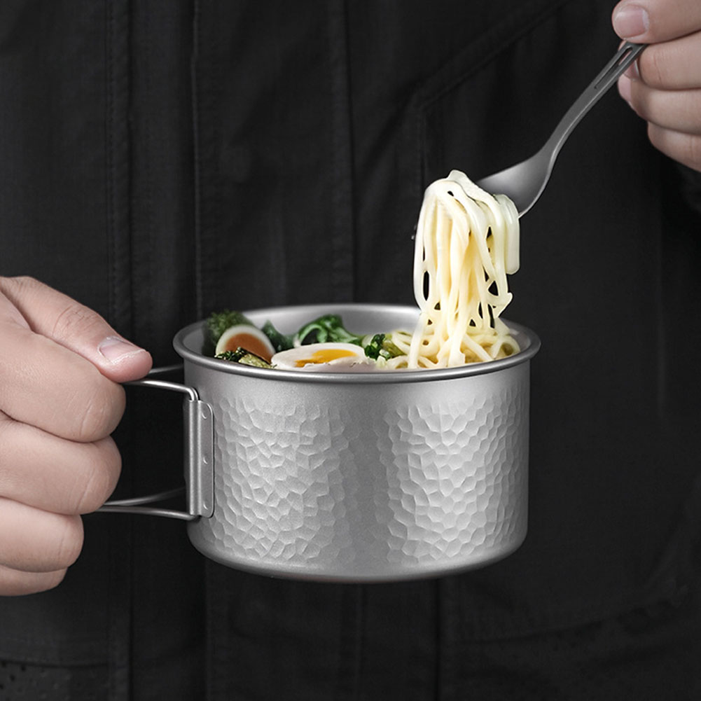 Pure Ti Camping Bowl With Fold - огляд і ціна Outdoor Camping Meals