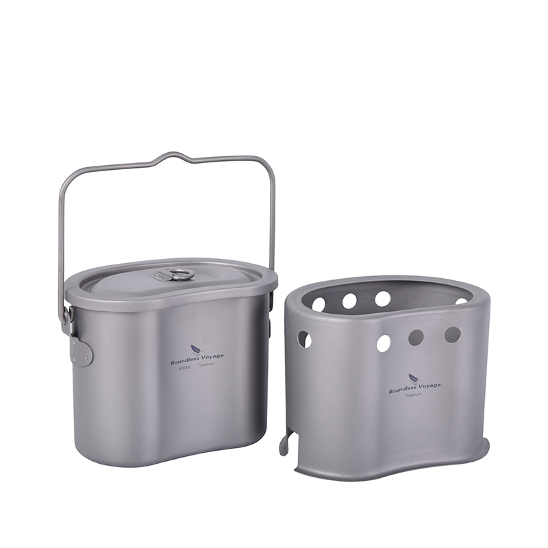Boundless Voyage Titanium Cook - огляд і ціна Outdoor Camping Stove Wood