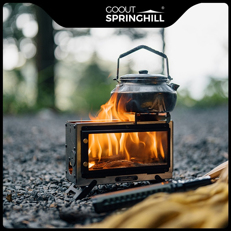 Goout Springhill Wood Stove Po - огляд і ціна Outdoor Camping Stove Wood