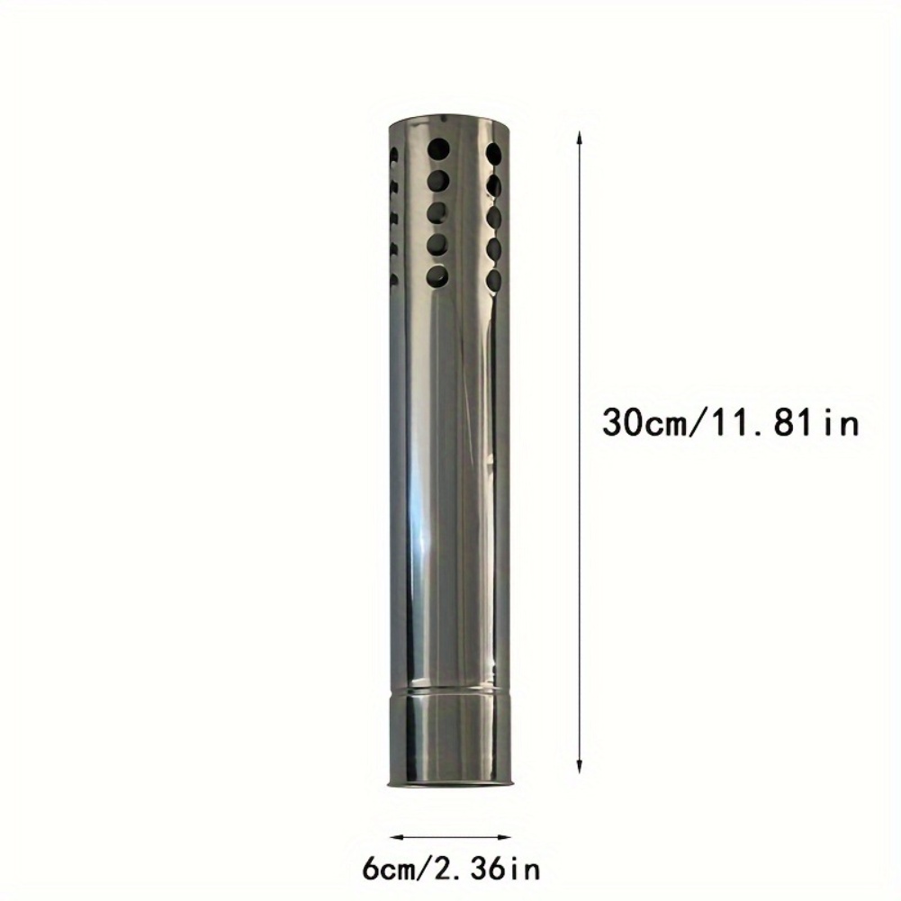 Stainless Steel Smoke Pipe Kit - огляд і ціна Outdoor Camping Stove Wood