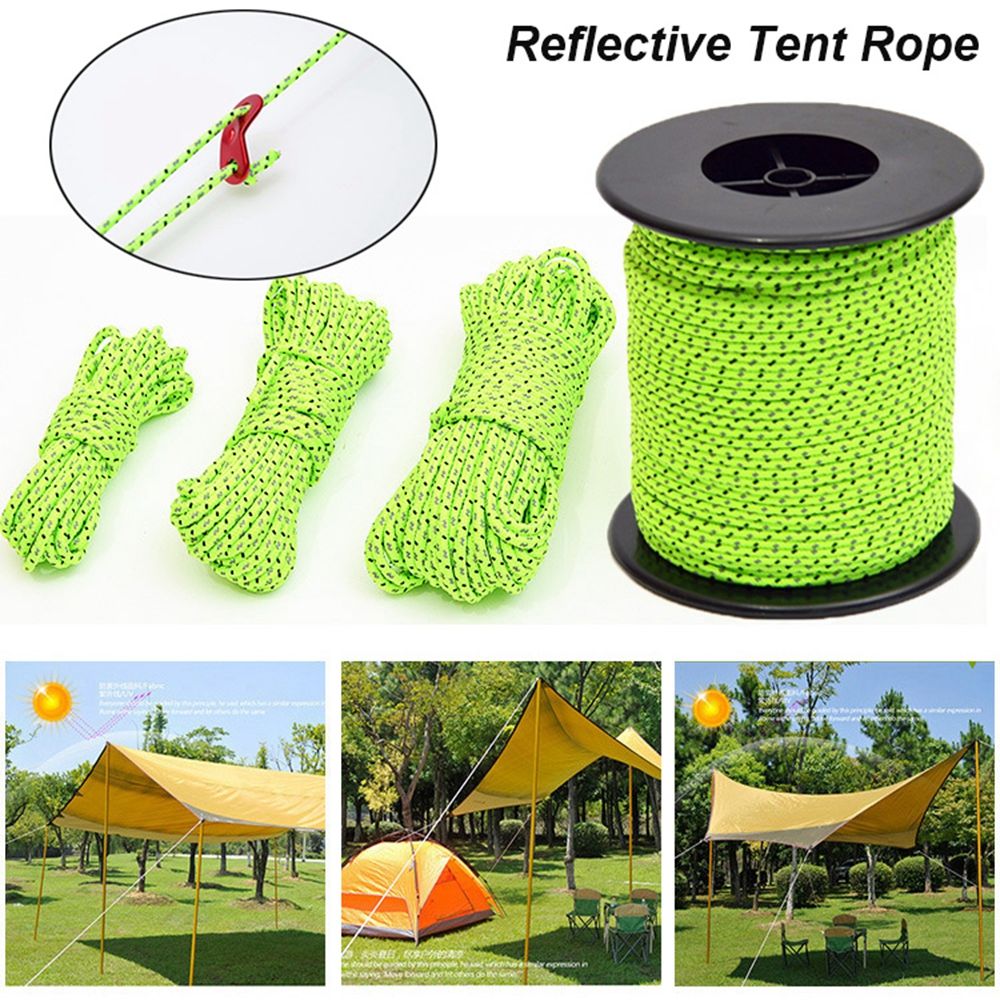5/10/20/100M Reflective Tent R - огляд і ціна Outdoor Camping Extension Cord